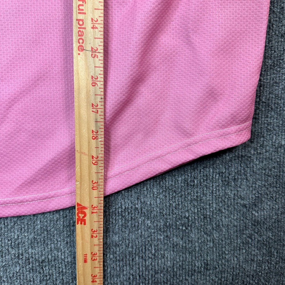 Gemini Union College Hockey Jersey Men's Size 52 Pink Black ECAC Authentic USA - Picture 4 of 9